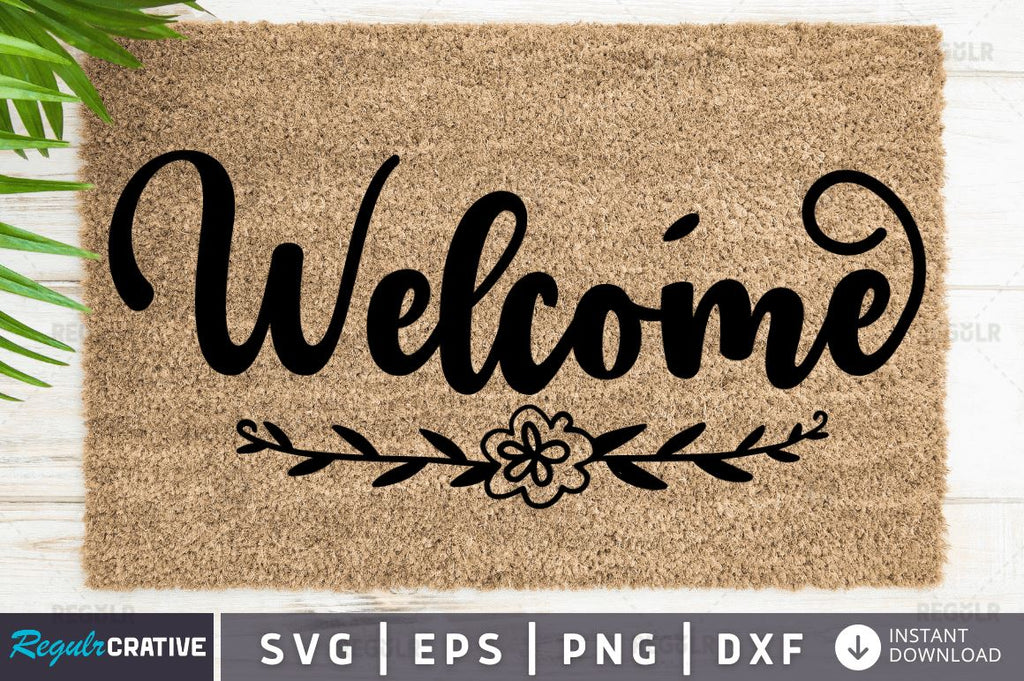 Welcome SVG - So Fontsy