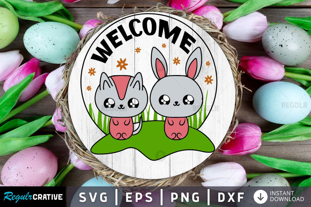 Welcome SVG - So Fontsy