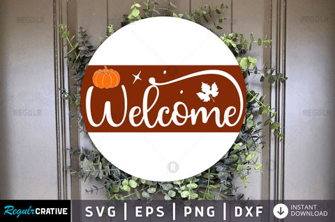 Welcome SVG SVG Regulrcrative 