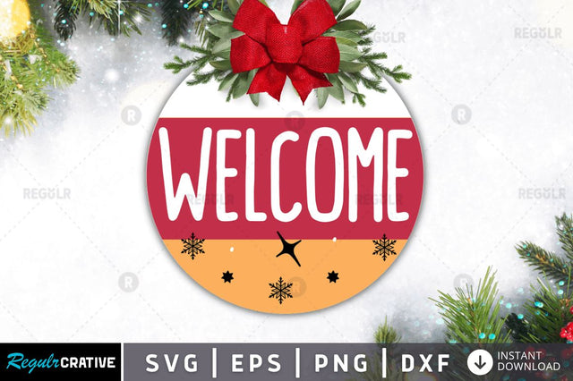 Welcome SVG SVG Regulrcrative 