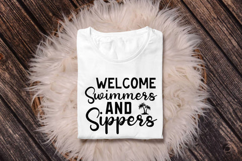 Welcome swimmers and sippers SVG SVG Regulrcrative 