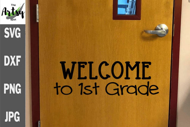Welcome to 1st grade svg, First grade svg, Back to school svg SVG The Artsy Spot 