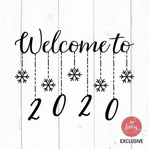 Welcome to 2020 Snowflakes SVG So Fontsy Design Shop 