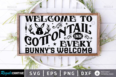 Welcome to cottontail inn every SVG SVG Regulrcrative 