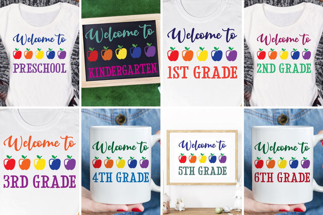 Welcome to Elementary School SVG Design Bundle SVG So Fontsy Design Shop 