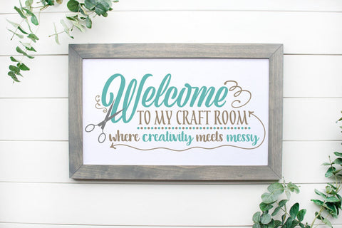 Welcome To My Craft Room SVG Morgan Day Designs 