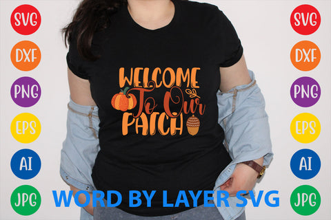 Welcome To Our , Autumn SVG Design SVG Rafiqul20606 