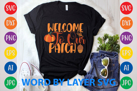 Welcome To Our , Autumn SVG Design SVG Rafiqul20606 
