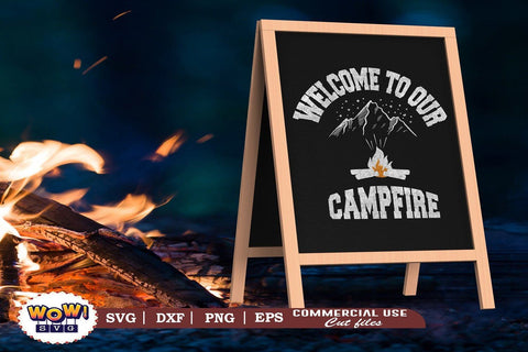 Welcome to our campfire svg, Camping svg, RV svg, Png, Dxf SVG Wowsvgstudio 