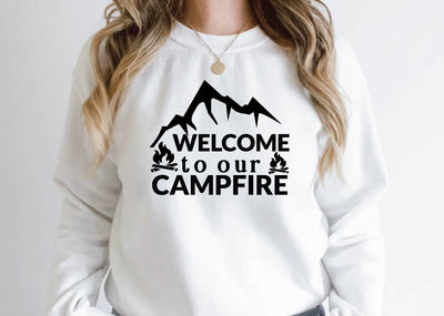 welcome to our campfire SVG Design SVG farhad farhad 