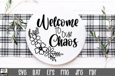 Welcome to our Chaos SVG File | Round Sign SVG File SVG Old Market 
