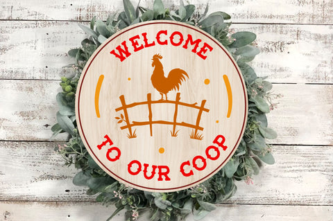 Welcome to our coop SVG Design SVG Regulrcrative 