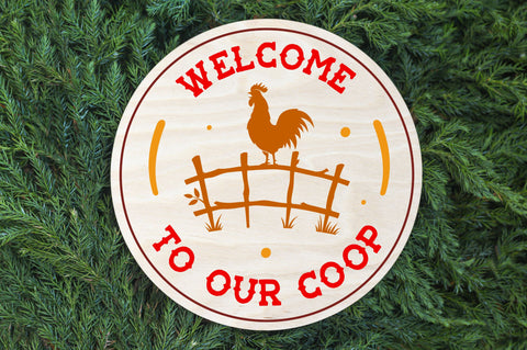 Welcome to our coop SVG Design SVG Regulrcrative 