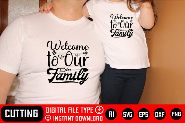 Welcome To Our Family SVG CraftlabSvg29 