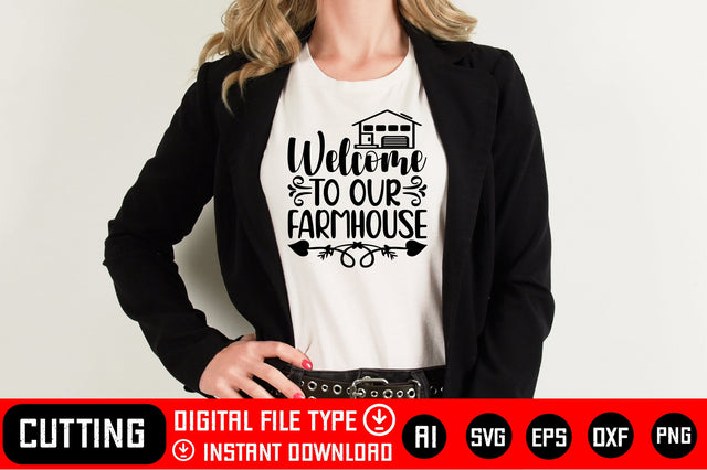 Welcome To Our Farmhouse SVG CraftlabSvg29 