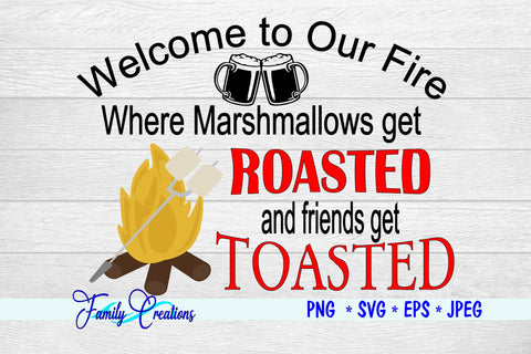 Welcome To Our Fire SVG Family Creations 