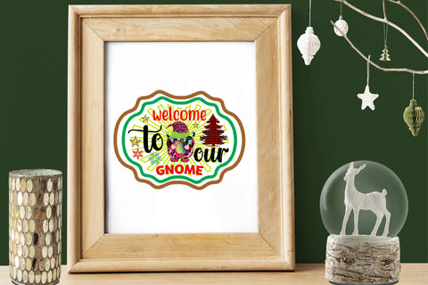 welcome to our gnome Sublimation SVGArt 
