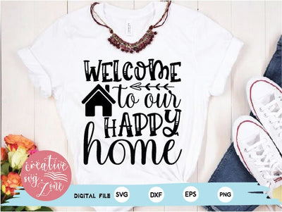 welcome to our happy home SVG md faruk hossain 