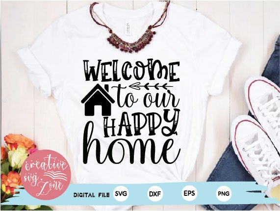 welcome to our happy home SVG md faruk hossain 
