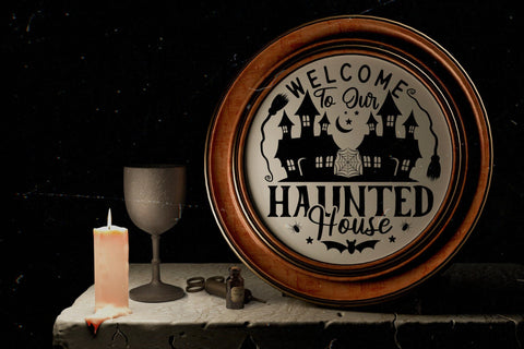 Welcome to Our Haunted House | Halloween Sign SVG SVG CraftLabSVG 