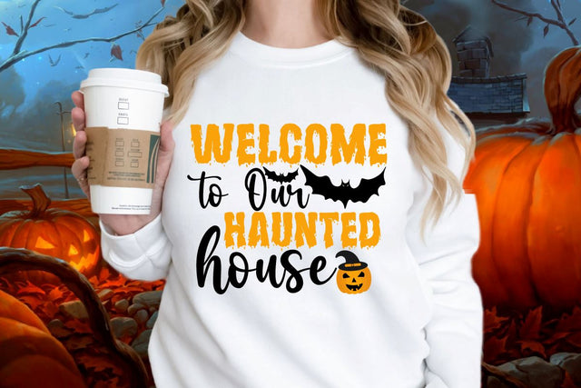Welcome To Our Haunted House SVG Cute File SVG Insomnia Std 