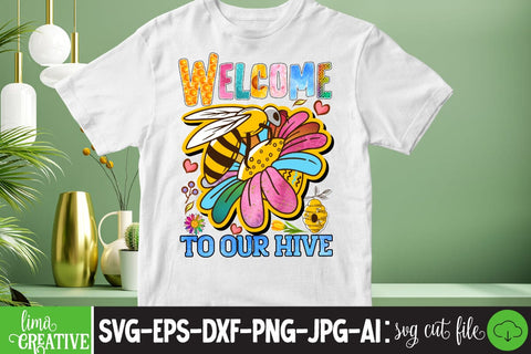 Welcome To Our Hive Sublimation Design,. Welcome To Our Hive Sublimation PNG , Bee Kind Sublimation Design, Bee Kind Sublimation PNG,Honey Sublimation Design,Bee Gnome Sublimation Design,Bee Sublimation Quotes Sublimation Insomnia Std 