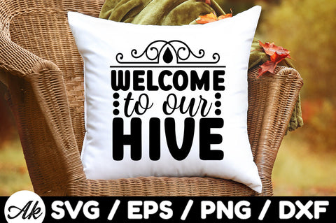 Welcome to our hive svg SVG akazaddesign 