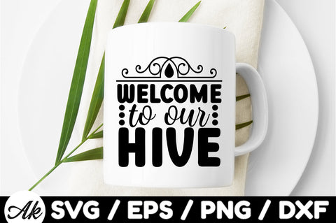 Welcome to our hive svg SVG akazaddesign 