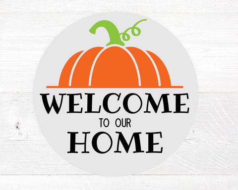 Welcome to our Home Door Hanger SVG | Fall SVG | Fall Door Hanger SVG | Fall Welcome Sign svg | Pumpkin svg | Halloween svg | Hello Fall svg SVG What A Gem SVG 