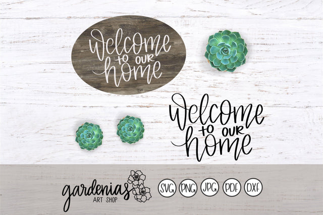 Welcome to our Home SVG Gardenias Art Shop 