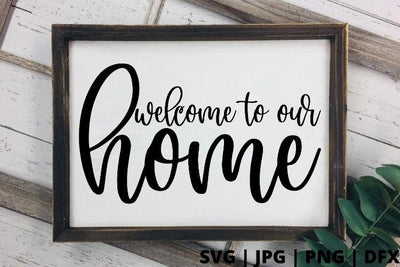 Welcome to our home SVG Good Morning Chaos 