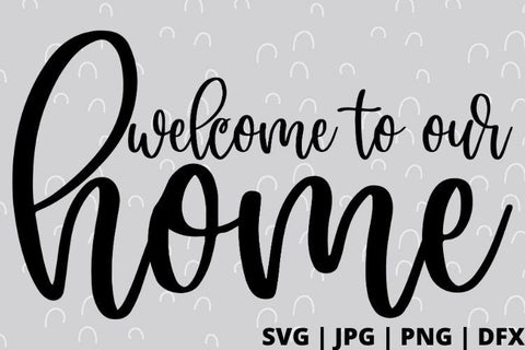 Welcome to our home SVG Good Morning Chaos 