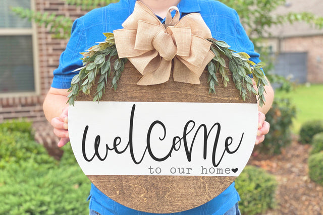 Welcome to Our Home SVG So Fontsy Design Shop 