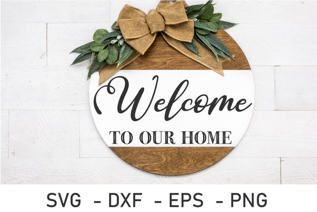 Welcome to our Home Svg SVG Chamsae Studio 