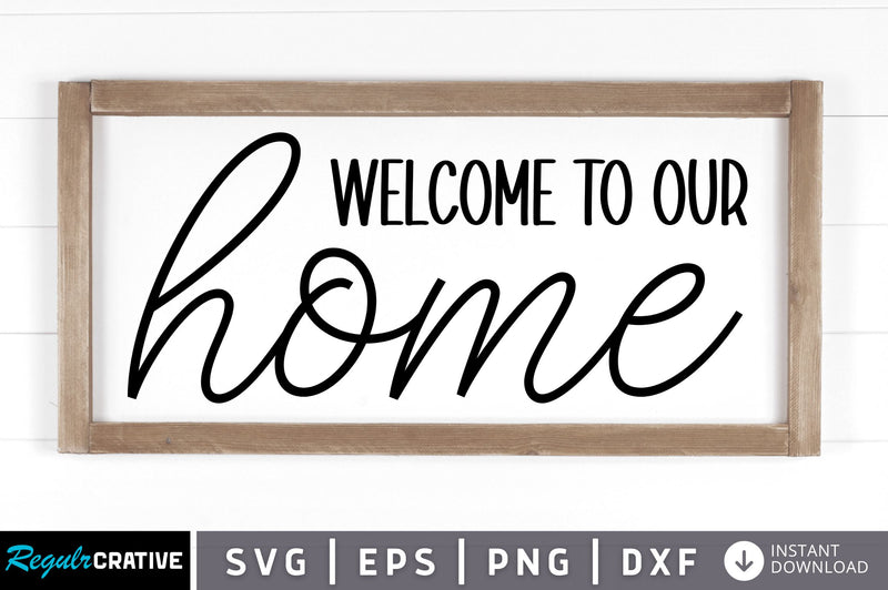 Welcome to our home SVG SVG Regulrcrative 