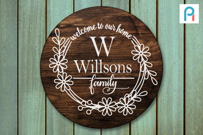 Welcome to Our Home Svg, Welcome Home Svg, Welcome Svg SVG Pinoyart Kreatib 