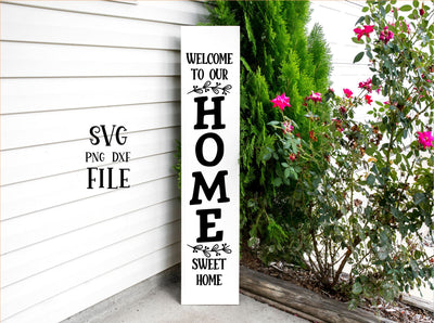Welcome to our Home Sweet Home SVG Calico Creations Svg 
