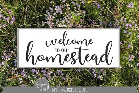 Welcome to our Homestead SVG Designs by Jolein 