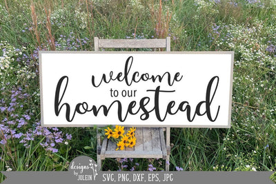 Welcome to our Homestead SVG Designs by Jolein 