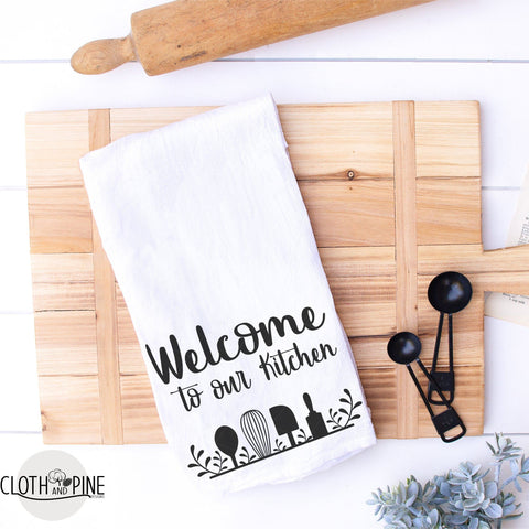 Welcome to our Kitchen Split Name Frame SVG Cloth and Pine Designs 