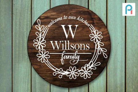 Welcome to Our Kitchen Svg, Kitchen Svg, Kitchen Clip Art SVG Pinoyart Kreatib 