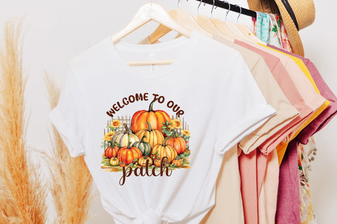 Welcome to Our Patch | Fall PNG Sublimation Sublimation CraftLabSVG 