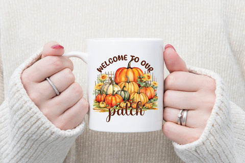 Welcome to Our Patch | Fall PNG Sublimation Sublimation CraftLabSVG 