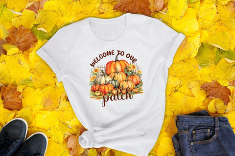Welcome to Our Patch | Fall PNG Sublimation Sublimation CraftLabSVG 