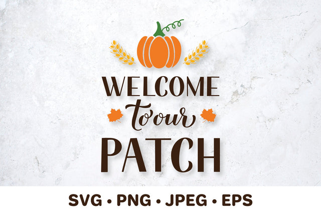 Welcome to our patch lettering. Autumn Quote SVG Cut File SVG LaBelezoka 