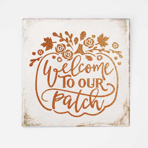 Welcome to our Patch Pumpkin with Flowers - Fall Thanksgiving Autumn SVG SVG Chameleon Cuttables 