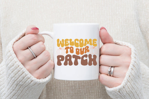 Welcome to Our Patch | Retro Fall SVG SVG CraftLabSVG 