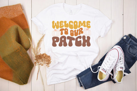 Welcome to Our Patch | Retro Fall SVG SVG CraftLabSVG 