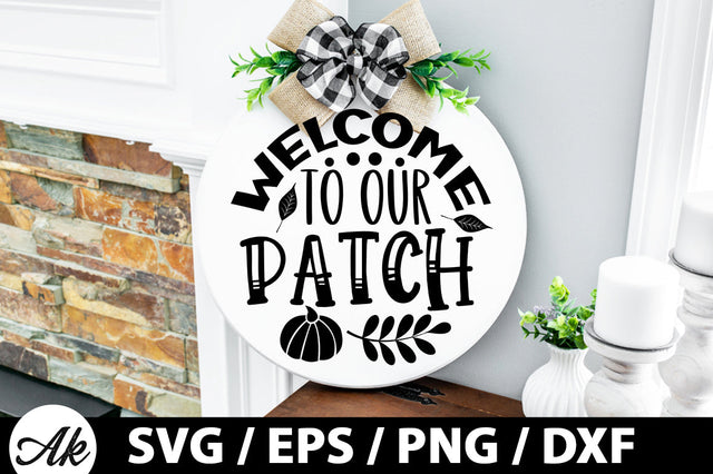 Welcome to our patch Round Sign SVG akazaddesign 