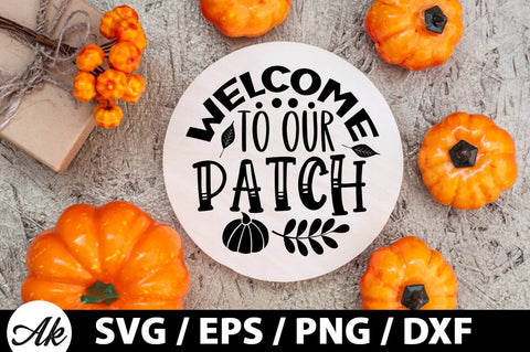 Welcome to our patch Round Sign SVG akazaddesign 
